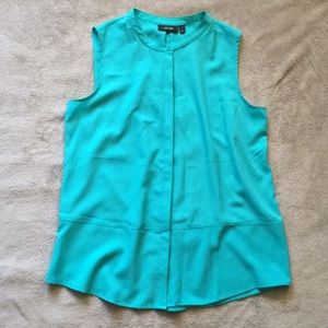 ‼️July 1 Closing! Apt. 9 Teal Chiffon Button-Down
